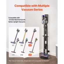 Vacuum Stand for Dyson Multi-Models Stable Storage Bracket Holder with 4 Pads