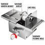 42mm Sausage Tying Knotting Machine W/3pcs Twine Hand-rolling Business Food Shop