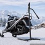 VEVOR Snowmobile Lever Lift Stand, 45.7–83.8 cm Lift Height, 340 kg Capacity, 5-Level Adjustable Height, Heavy-Duty Steel Snowmobile Lift Stand for Easy Maintenance & Repairs, Fits Most Snowmobiles