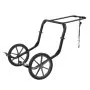 VEVOR Snowmobile Dolly Lift Stand, 50.8–57.2 cm Lift Height, 50.8 cm Large Wheels, 340 kg Heavy-Duty Steel Support, 2-in-1 Lift & Transport Snowmobile Lift Stand for Easy Moving & Maintenance