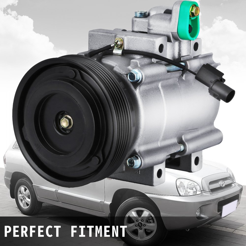 2001 2002 2003 2004 2005 2006 for Hyundai Santa Fe AC Compressor A/C 2.7L