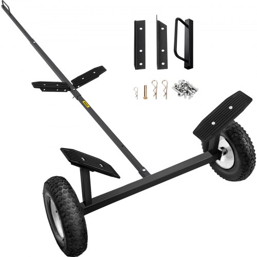 VEVOR Boat Trailer Dolly, 360 lbs Load Capacity Boat Trailer, Hand Dolly Set with 14” Wheels, Boat Mover Suitable for Boats under 15ft, Fishing Boats, Small Motors, Sailing Boats and Kayak Boat