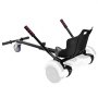 VEVOR Hoverboard Seat Attachment(Not included hoverboards), Compatible with All 6.5" 8" 8.5" 10" Hoverboards, Grips Control, Adjustable Frame Length and 220 LBS Load Capacity, Hover Board Go Karts Accessory, for Kids Adults.
