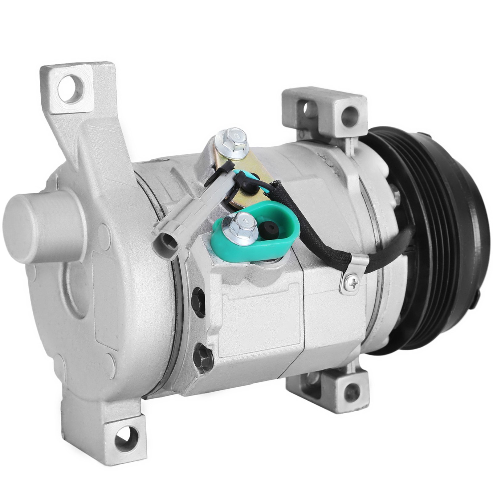 VEVOR AC Compressor 78363 Front Air Conditioning Compressor A/C Compressor for 2000-2014 Cadillac Chevy GMC Hummer 4.8L 5.3L 5.7L 6.0L 6.2L 8.1 (For 2000-2014 Chevy)