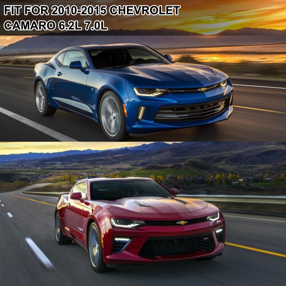 VEVOR A/C Compressor Kit Aluminum  AC Compressors w/ Clutch AC Conditioning Compressor Fits 2010-2015 Chevrolet Camaro 6.2L 7.0L