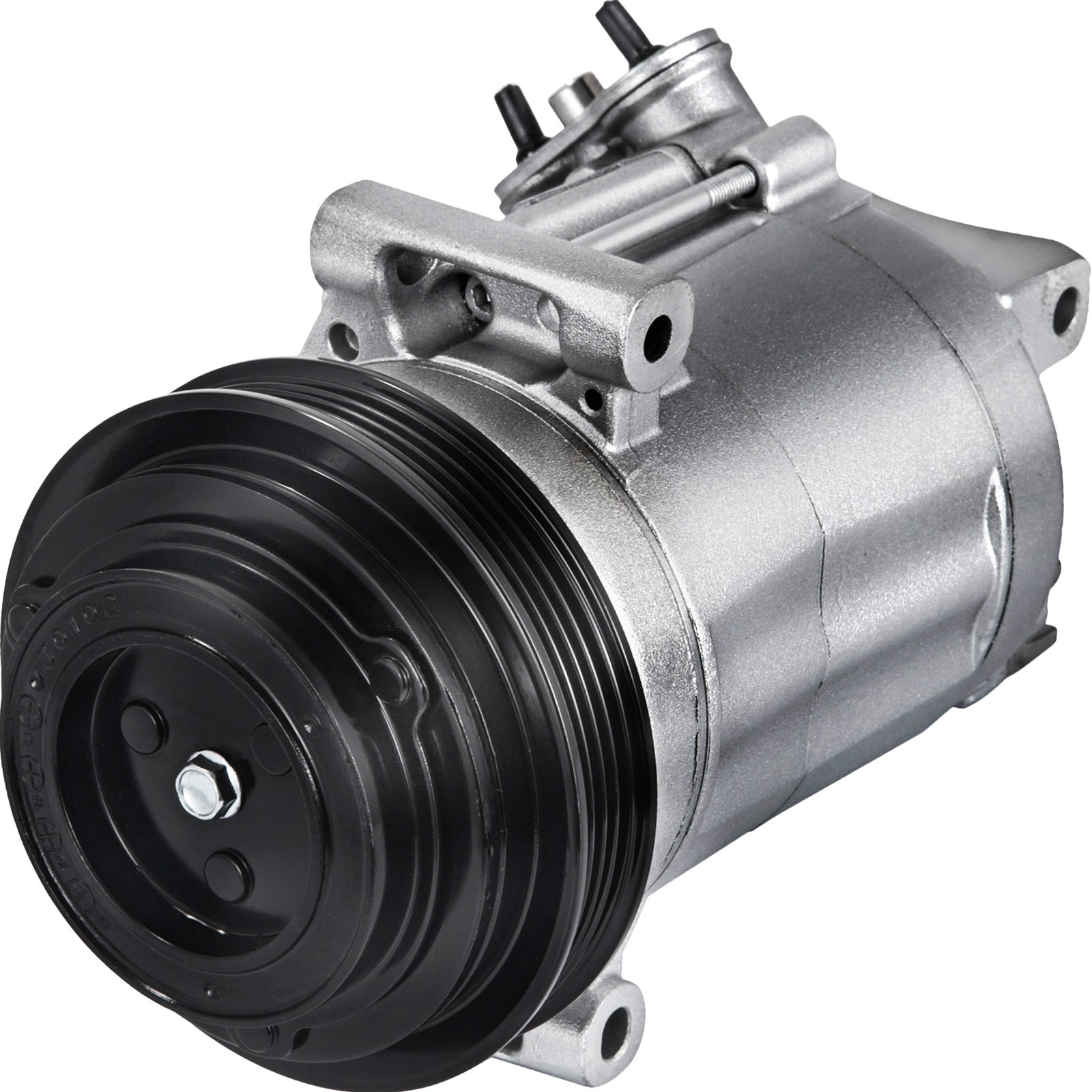 VEVOR A/C Compressor Kit Aluminum  AC Compressors w/ Clutch AC Conditioning Compressor Fits 2010-2015 Chevrolet Camaro 6.2L 7.0L