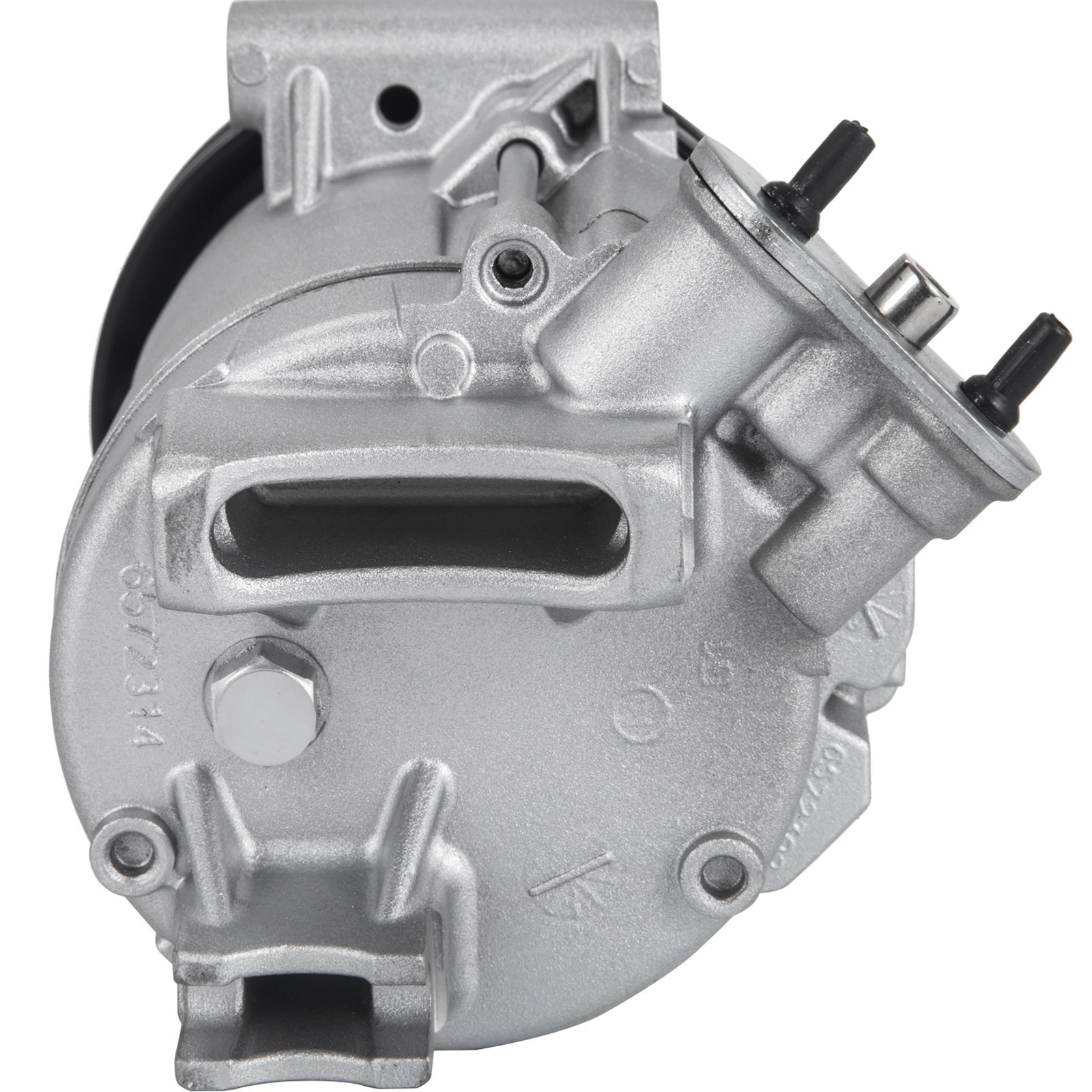 VEVOR A/C Compressor Kit Aluminum  AC Compressors w/ Clutch AC Conditioning Compressor Fits 2010-2015 Chevrolet Camaro 6.2L 7.0L