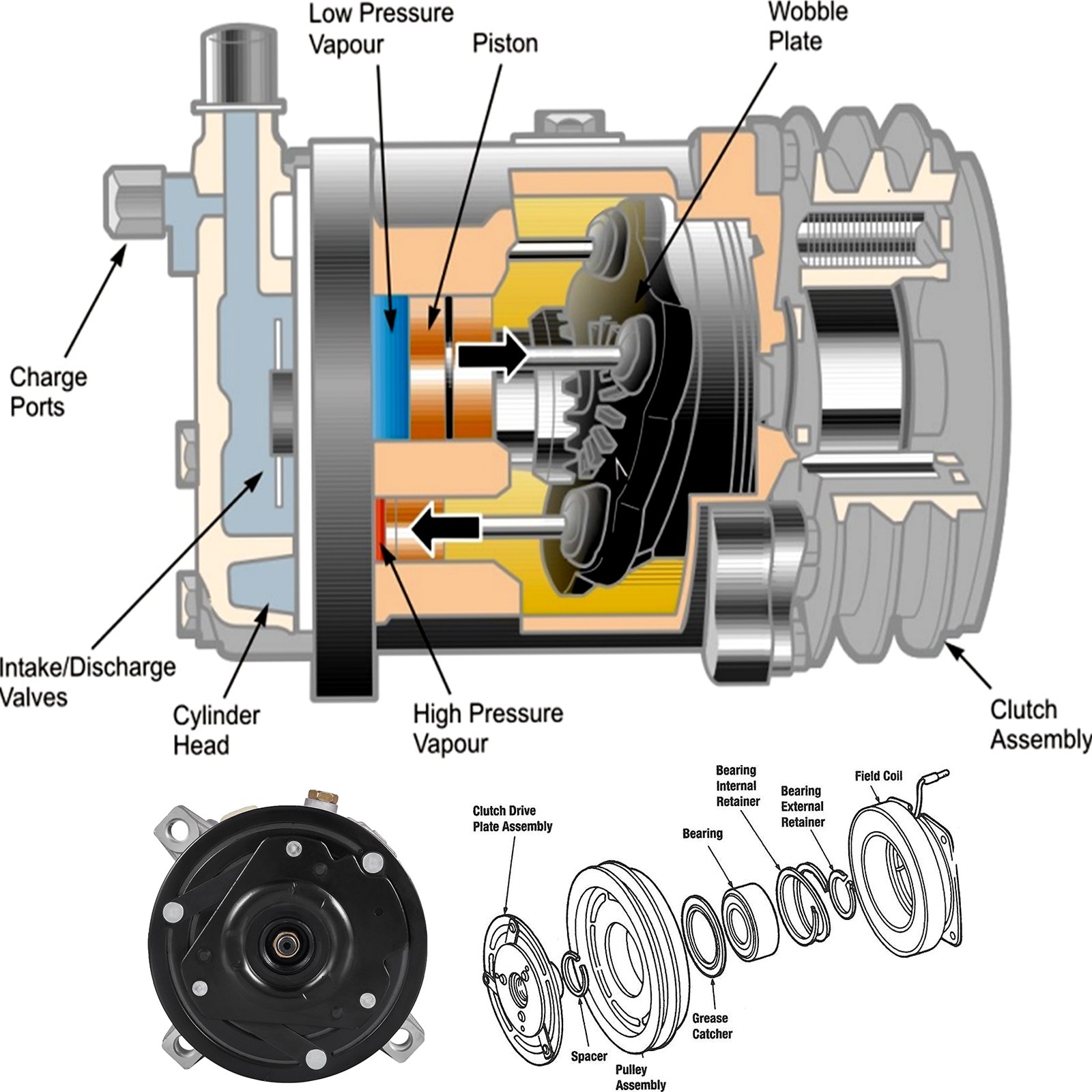 A/C Compressor Fits Suzuki Forenza 2004-2006,2008; Fit Reno 2005-2008
	
		 Fit Chevrolet Optra 2004-2007 
	
L4 2.0L 97272