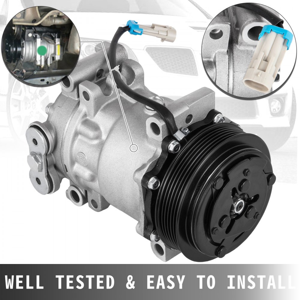 Brand New A/C Compressor & Clutch Fits Chevrolet GMC SD7H15 4261