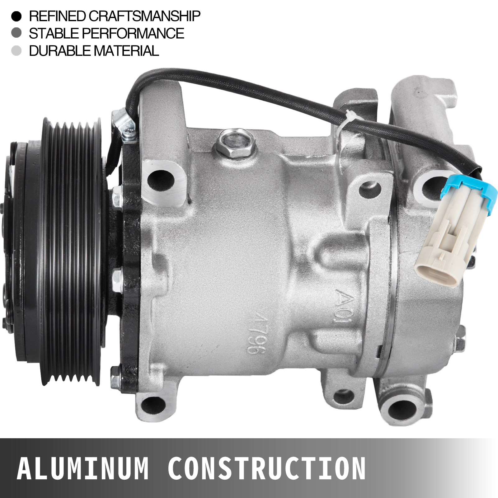 Brand New A/C Compressor & Clutch Fits Chevrolet GMC SD7H15 4261
