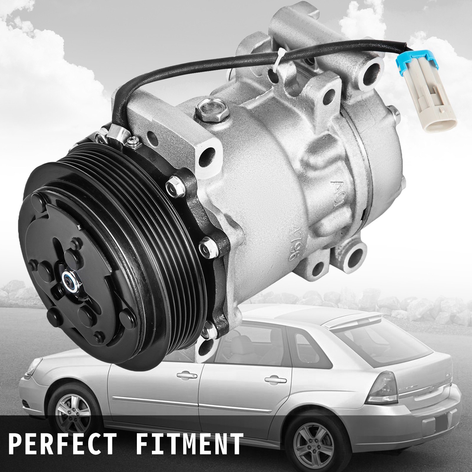 Brand New A/C Compressor & Clutch Fits Chevrolet GMC SD7H15 4261