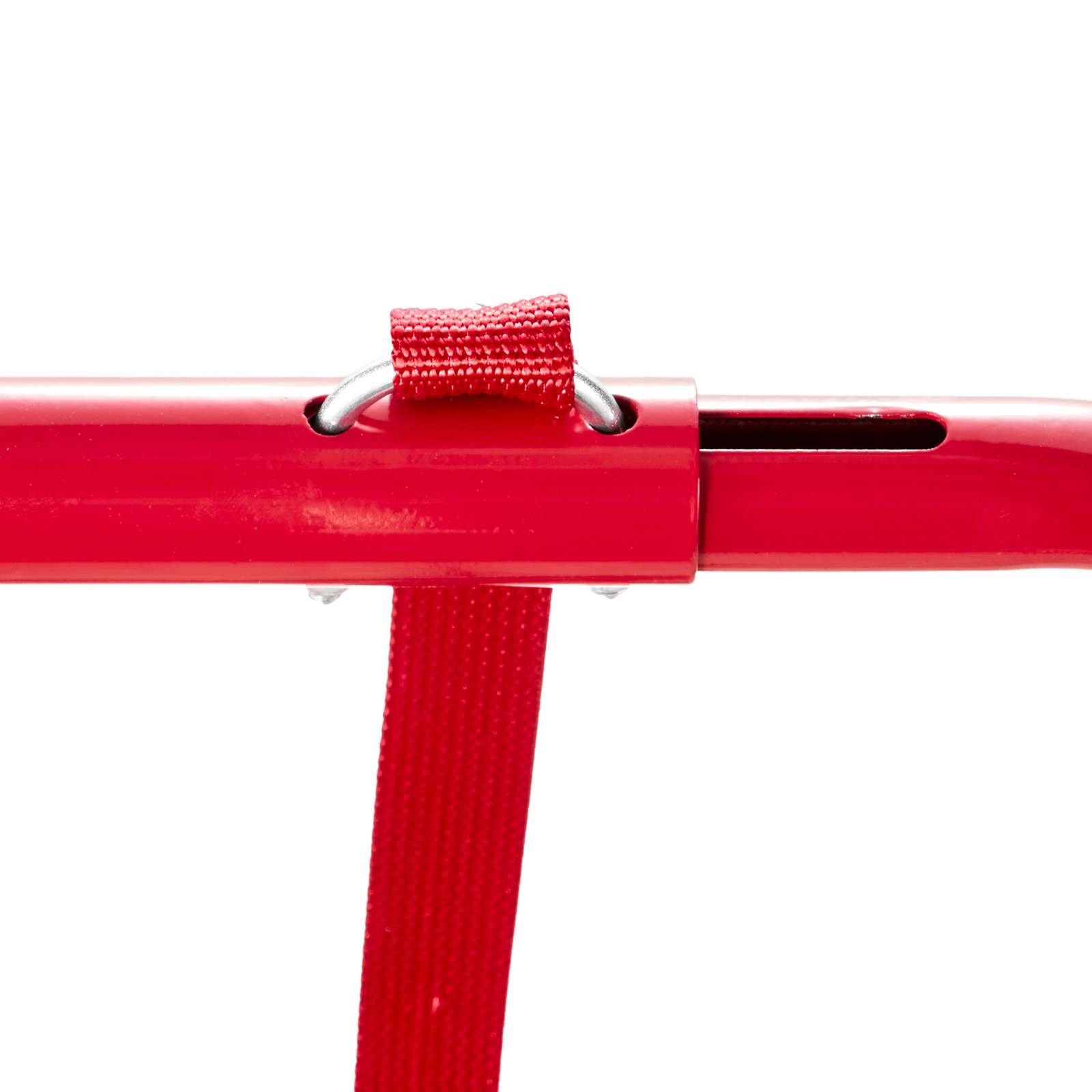 VEVOR Fire Escape Ladder, 2-Story 13FT Retractable Emergency Fire Ladder, Lightweight Aluminum Alloy Safety Escape Tool with Sturdy Polyester Strap, Anti-Slip Rung & Wide Steps, 1000LBS Max Loading