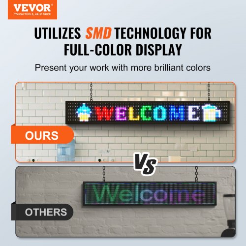 Panneau LED Flexible Déroulant - Contrôle Par App, IP65, Pour Voiture, Magasin, Publicité