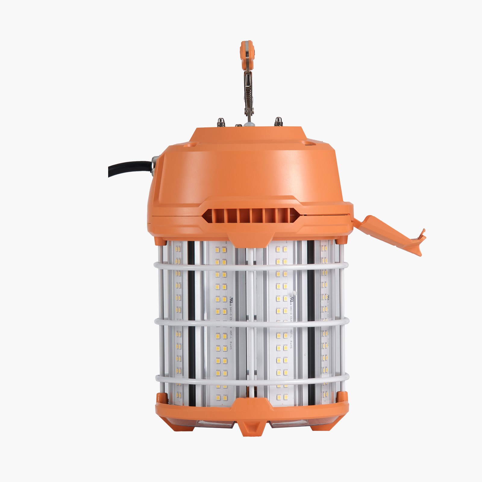 VEVOR LED Temporary Work Light, 60W, 8200 lm, 5000K Durable & Water-Resistant, Linkable up to 12 Units, Ceiling or Stand Job Site Illumination for Construction Sites, Workshops, Indoor & Outdoor Use