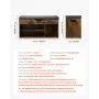 VEVOR Entryway Shoe Bench, 805 x 305 x 445 mm Shoe Storage Organizer with Hidden Lift Top Storage Space, 300lbs Bench with Cushion Seat and 3 Cabinets for Hallway, Living Room, Bedroom, Brown + Black