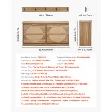 Entryway Shoe Storage Bench 38.9x9.4x19.7 Inch Rattan-Like Rack with Flip Drawer