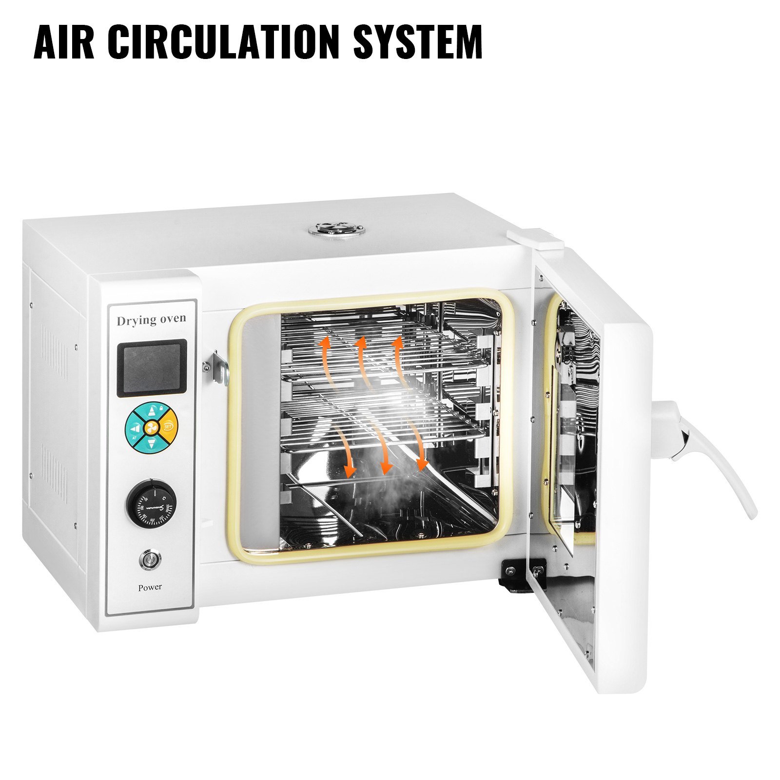 2.5 cu ft Drying Oven Forced Air Convection 1900W Digital Stainless Steel Liner