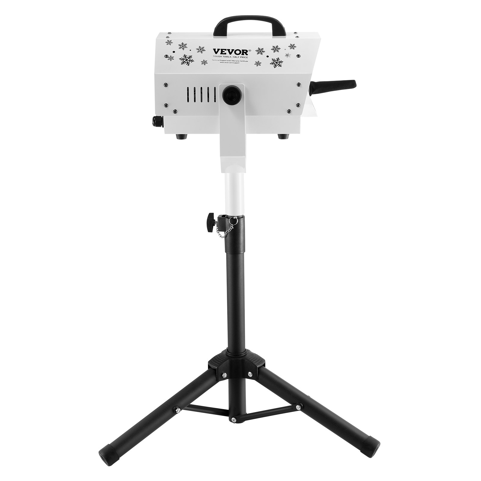 VEVOR Snow Machine, 1200W, Snow Making Machine with Height Adjustable Stand, Indoor Wireless Remote Control Snowflake Maker, High Output Fake Snow Maker for Christmas Parties Wedding Stage Effect