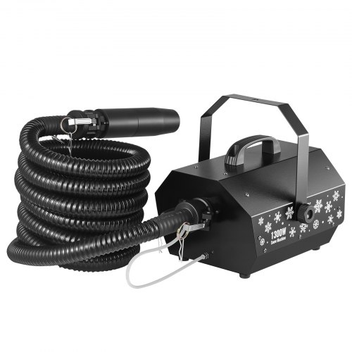 VEVOR Snow Machine, 1300W Super Silent Snow Maker, Portable Wireless Remote Control Snowmaking Machine, Outdoor & Indoor Snowflake Maker for Xmas Party Wedding Stages Mall Snowflake Effects Decor