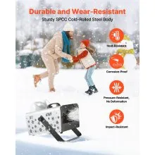 VEVOR Handheld Hanging Snow Machine 1500W Remote Control Snow Maker Wireless