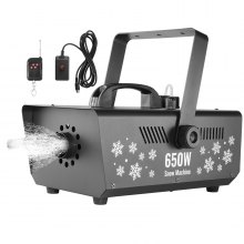 VEVOR Snow Machine 650W Handheld Hanging Snow Making Machine for Holidays