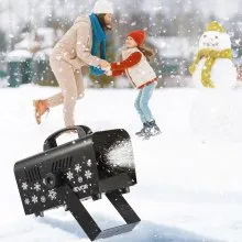 VEVOR Snow Machine 800W  Portable Remote Control Handheld Hanging Snow Maker
