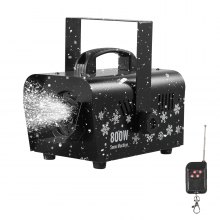 VEVOR Snow Machine 800W  Portable Remote Control Handheld Hanging Snow Maker