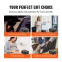 VEVOR Faraday Box Signal Blocking Holder for 5~8 Car Keys Key Safe Fob Protector，Car Key Signal Blocking Box Box for Car Security