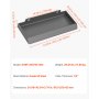 VEVOR 1/4 in Skid Steer Mount Plate, Universal Quick Attach Mount Plate, Easy to Bolt, 1500lbs Load Capacity, Heavy Duty Steel Loader Plates Compatible with Toro Dingo Skid Steers & Tractors