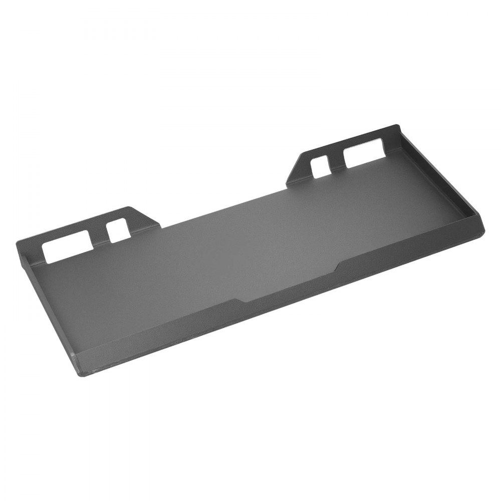VEVOR 12 mm Skid Steer Mount Plate Universal Quick Attach Mount Plate, Easy to Bolt, 4082 kg Max Load Capacity, Heavy Duty Steel Loader Plates Compatible with Kubota Bobcat Skid Steers and Tractors
