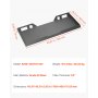 VEVOR 12 mm Skid Steer Mount Plate Universal Quick Attach Mount Plate, Easy to Bolt, 4082 kg Max Load Capacity, Heavy Duty Steel Loader Plates Compatible with Kubota Bobcat Skid Steers and Tractors