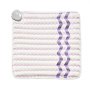 VEVOR Far Infrared Heating Pad, Amethyst Gemstones Heating Mat with Negative Ions, 103-159℉ Hot Gemstone Therapy Mat with 0-720 Min Timer for Back Hip Pain Relief (18 x 18-inch)