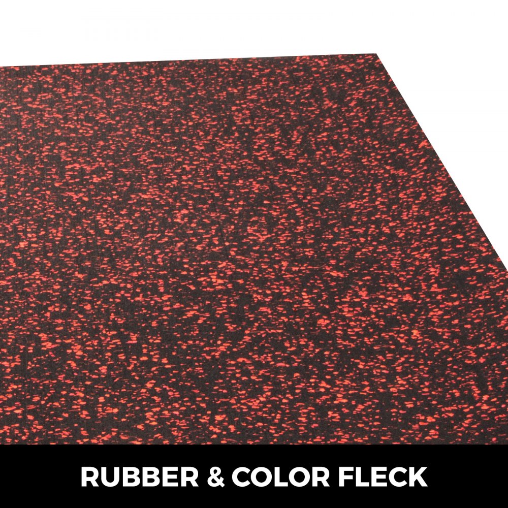 Red Speckle Rubber Flooring Roll