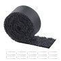 VEVOR Rubber Mulch for Landscaping, Recycled Rubber Mulch Mat 120 x 4.5 in, Permanent Rubber Pathway, Natural-Looking Black Mulch Garden Edging Border for Plants, Vegetables & Flower Garden Barrier