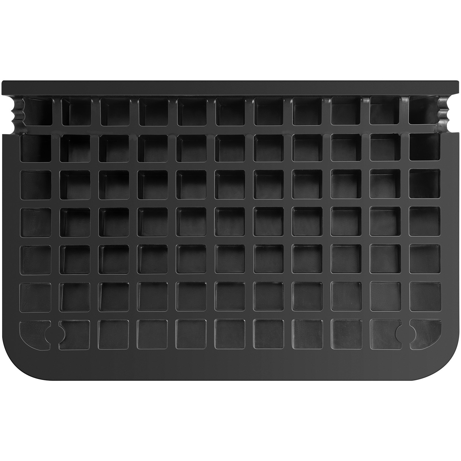 VEVOR Rubber Threshold Ramp, 4" Rise Doorway Ramp, 1 Pack with Channel Recycled Rubber Rated 3300 Lbs Load Capacity, Non-Slip Surface with Full Accessories for Wheelchair and Scooter