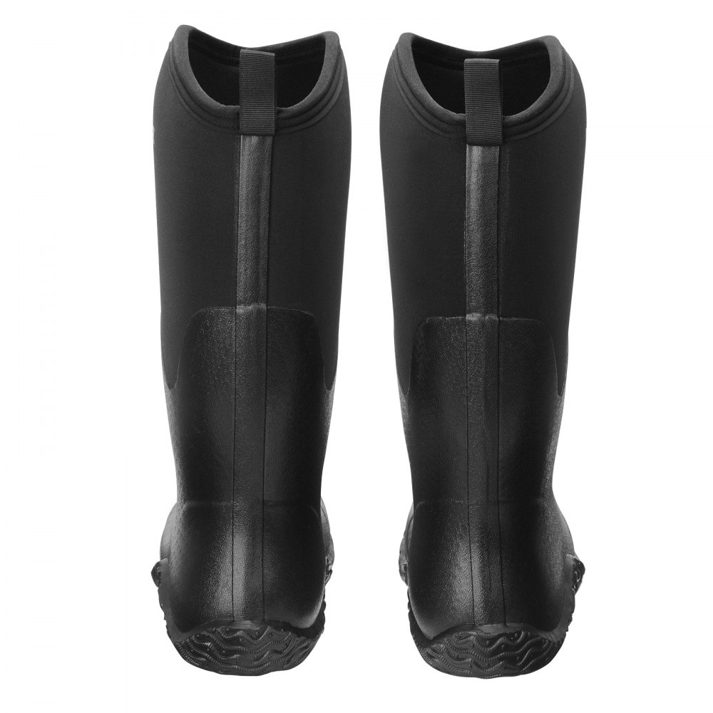 VEVOR Men's Rubber Boots, Protective Footwear, Waterproof Anti Slip Hunting Boots, Gardening Insulated Mud Boots, Protective Footwear, Lightweight & Durable, for Manufacturing, Farming, Size 13 US