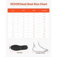 VEVOR Men's Ankle Deck Boots Waterproof Anti-Slip Work Rain Boots Size 10 US