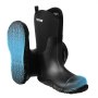 Black-blue Rubber Boots