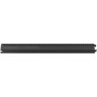 VEVOR speed bump with a black, ribbed surface and interlocking ends for easy installation.