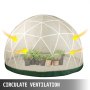 Pond Cover Domedome Tent12x7 Ft Pond Tentpool Domepond Net Coverpond Cover