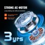 strong ac-motor of VEVOR inline duct fan with 3 years lifespan, corrosion-proof, built-to-last.