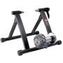 VEVOR Bike Trainer Stand, Fluid Stationary Bike Stand for 26"-29" Wheels, Noise Reduction Fluid Flywheel, Portable Cycling Stand for Indoor Riding Exercise, with Quick-Release Lever & Front Wheel Rise
