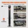 VEVOR Trailer Jack, Trailer Tongue Jack A-frame Bolt on Weight Capacity 2268 kg, Trailer Jack Stand with Handle for Lifting RV Trailer, Horse Trailer, Utility Trailer, Yacht Trailer