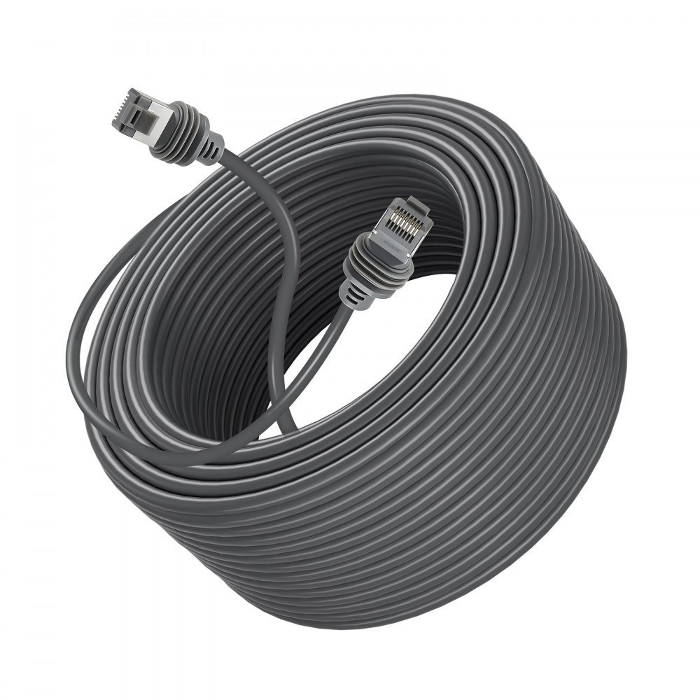VEVOR Starlink Gen 3 Cable 100 FT / 30.48 m Extension Cable Standard Generation 3 1200 Mps 26 AWG / 0.15 mm²