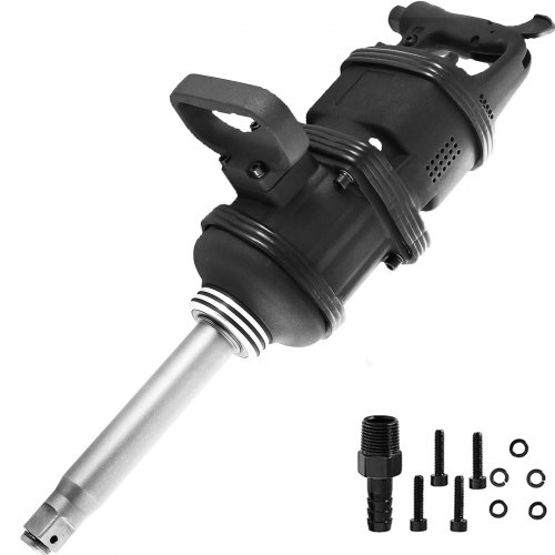 VEVOR 6800N.m 1 Inch Impact Wrench Drive Impact Air Gun Wrench 6800N.M Pneumatic Long Nose Hammer Tool Gun Power High Torque Car Truck Wheel Nut