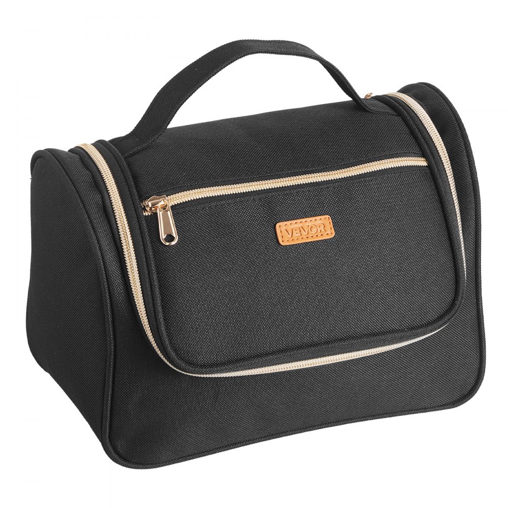 VEVOR Wearable Breast Pump Bag, Breast Feeding Bag with Waterproof Mat, Fits for M5/M6, Pumping Accessories & Breastmilk Storage, Portable Pump Carrying Case for Work, Travel & Family Use, Black