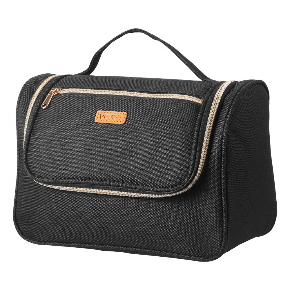 VEVOR Wearable Breast Pump Bag, Breast Feeding Bag with Waterproof Mat, Fits for M5/M6, Pumping Accessories & Breastmilk Storage, Portable Pump Carrying Case for Work, Travel & Family Use, Black