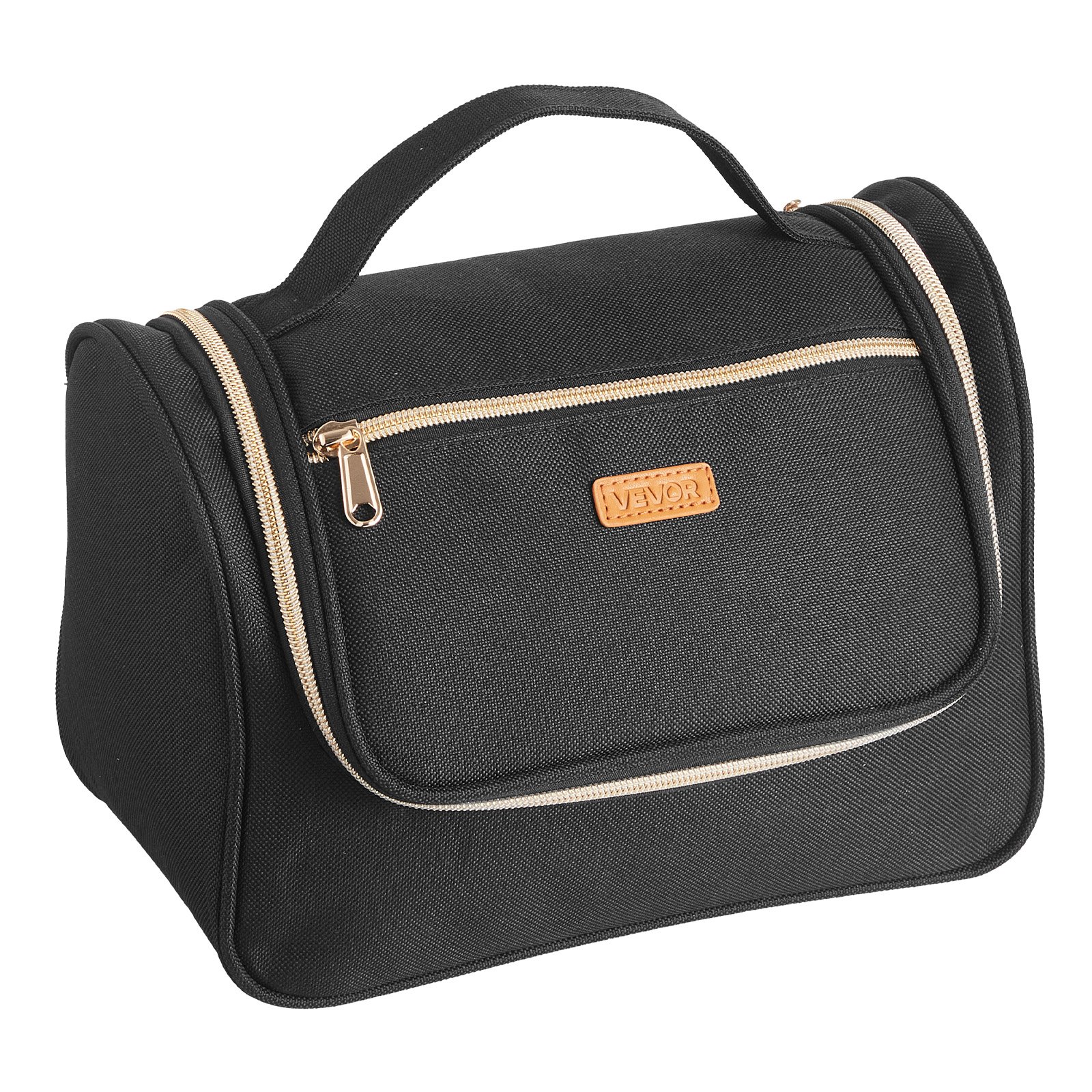 VEVOR Wearable Breast Pump Bag, Breast Feeding Bag with Waterproof Mat, Fits for M5/M6, Pumping Accessories & Breastmilk Storage, Portable Pump Carrying Case for Work, Travel & Family Use, Black