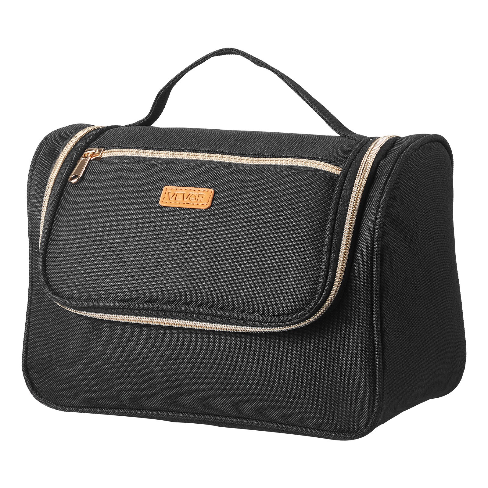 VEVOR Wearable Breast Pump Bag, Breast Feeding Bag with Waterproof Mat, Fits for M5/M6, Pumping Accessories & Breastmilk Storage, Portable Pump Carrying Case for Work, Travel & Family Use, Black