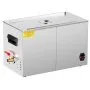 VEVOR 30L Ultrasonic Cleaner with Heater Timer & Basket, Professional Digital Sonic Cavitation Machine, 360W Cleaning Machine for Lab Tools, Metal Parts, Carburetor, Brass, Auto Parts, Engine Parts